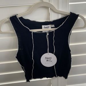 Princess Polly christa top black